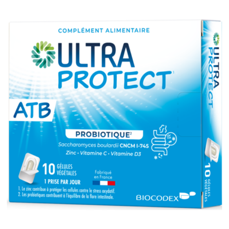 Biocodex Ultra-Protect ATB Probiotique 10 gélules
