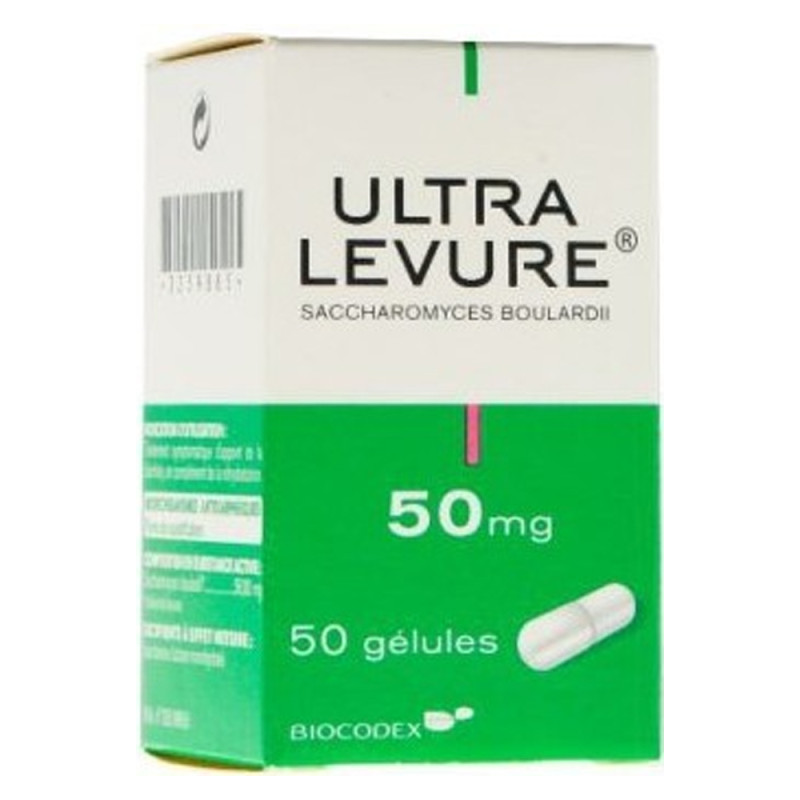 Ultra-Levure 50mg 50 gélules