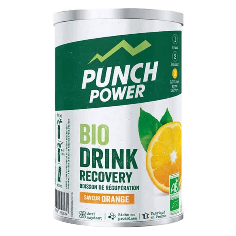 Punch Power Biodrink Recovery saveur orange 400gr