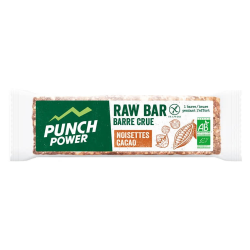 Punch Power Raw Bar saveur noisettes-cacao 35gr