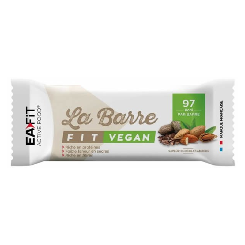 Eafit La Barre Fit vegan saveur chocolat amande 28gr