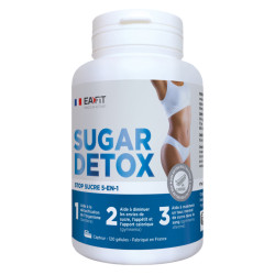 Eafit Sugar Detox Stop sucres 5 en 1 120 gélules