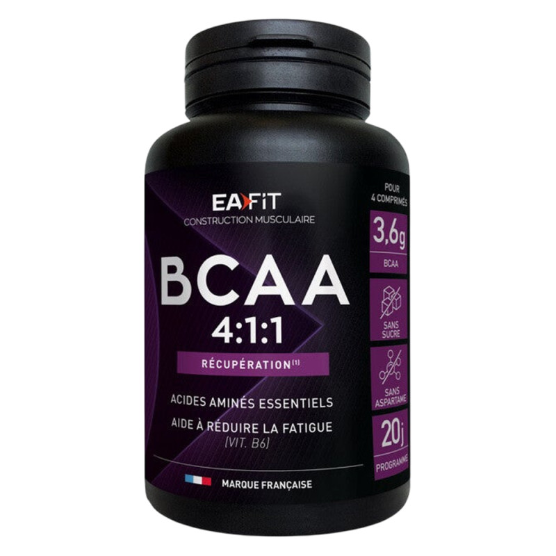 Eafit BCAA 4:1:1 récupération 80 comprimés