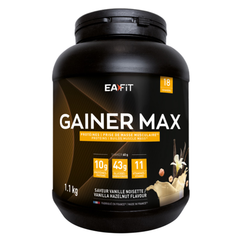 Eafit Gainer Max Vanille noisette 1,1kg