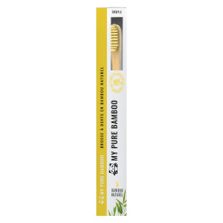Dentismile Brosses à dents My pure bamboo jaune
