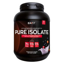 Eafit Pure Isolate saveur fruits rouge 750gr