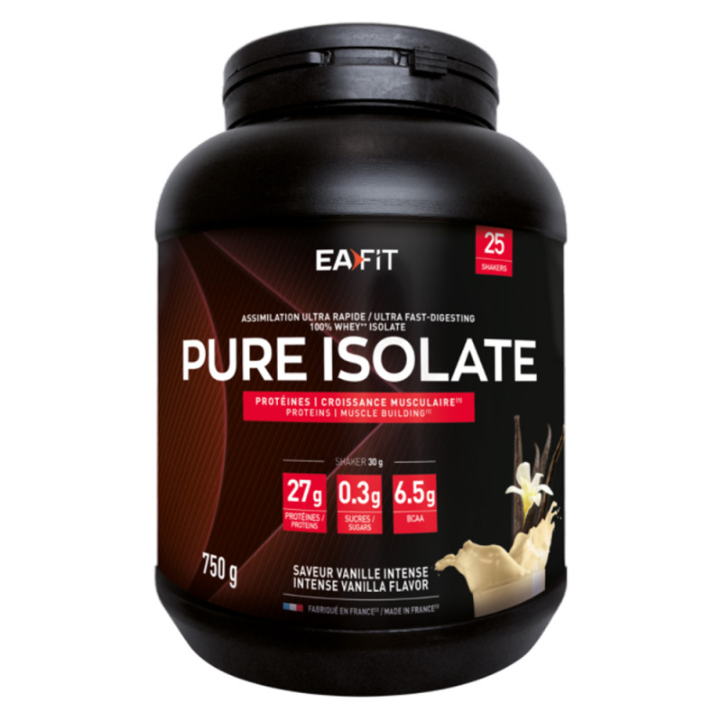 Eafit Pure Isolate vanille 750gr