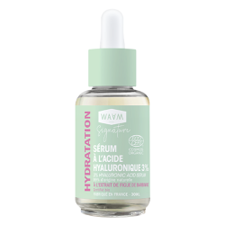 Waam Sérum à l'acide hyaluronique bio 3% 30ml