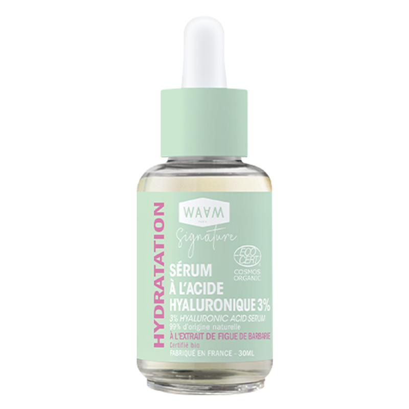 Waam Sérum à l'acide hyaluronique bio 3% 30ml