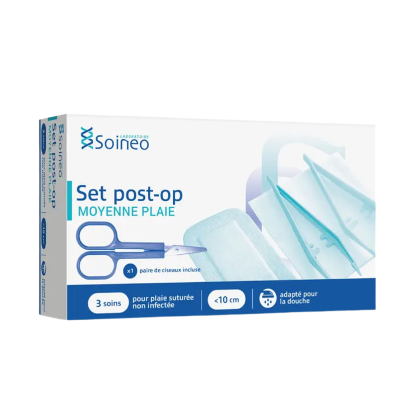 Soineo Set post-opératoires moyenne plaie 3 soins