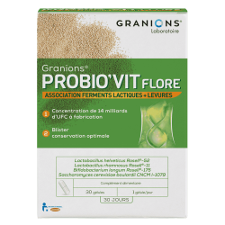 Granions Probio'vit flore 30 jours 30 gélules