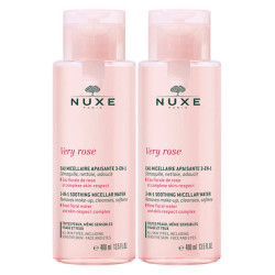 Nuxe Very rose Eau micellaire apaisante 3-en-1 lot de 2 x 400ml