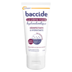 Baccide Crème mains hydroalcoolique désinfectante & hydratante 50ml