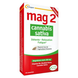 Mag 2 Cannabis Sativa 30 comprimés