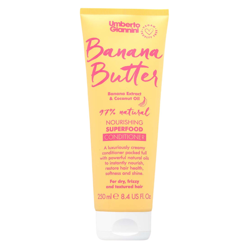 Umberto Giannini Banana Butter Après-shampooing nourrissant 250ml