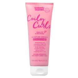 Umberto Giannini Coily Curls Après-shampooing hydratant pour cheveux bouclés 250ml