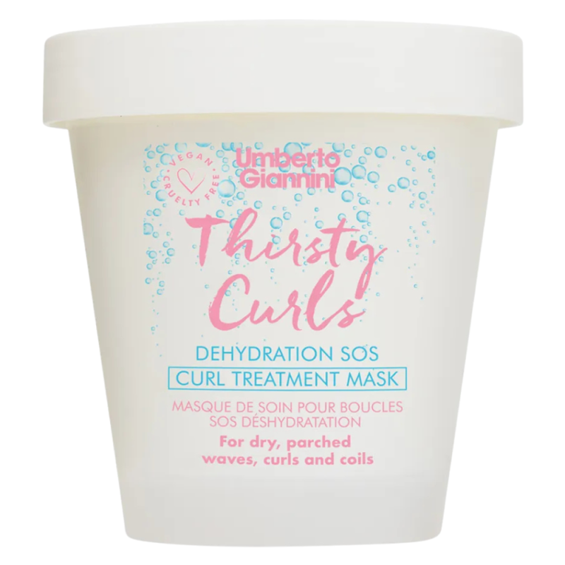Umberto Giannini Thirsty Curls Masque de soin pour cheveux bouclés 230ml