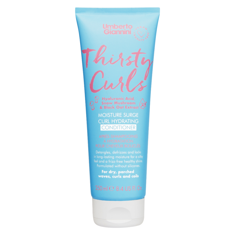 Umberto Giannini Thirsty Curls Après-shampooing hydratant pour cheveux bouclés 250ml