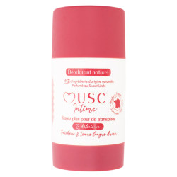 Musc Intime La Délicieuse Déodorant naturel au Sweet Litchi 50gr