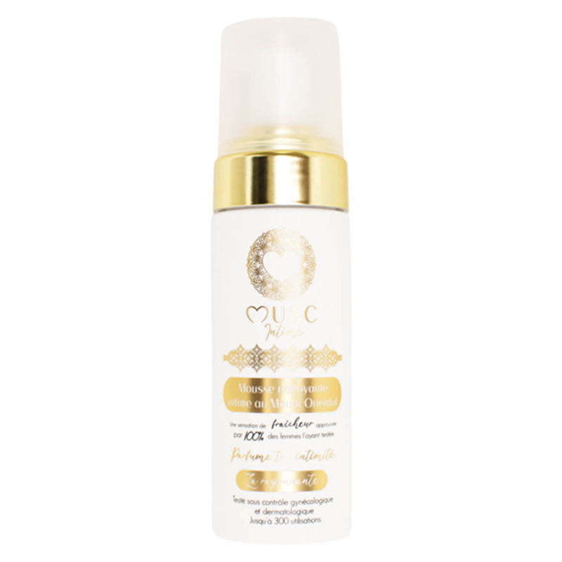 Musc Intime La Rayonnante Mousse nettoyante monoï oriental 150ml