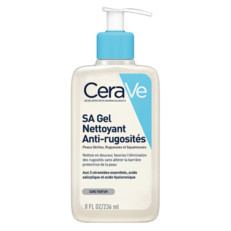 CeraVe SA Gel nettoyant anti-rugosités 236ml