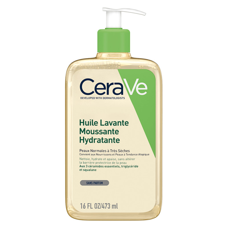 CeraVe Huile lavante moussante hydratante 473ml