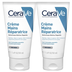 CeraVe Crème mains réparatrice lot de 2x50ml