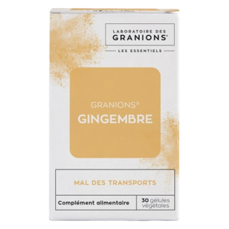 Granions Gingembre Mal des transports 30 gélules
