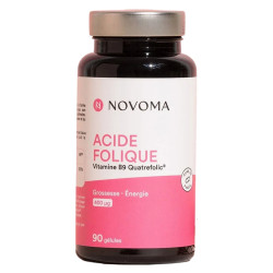 Novoma Acide Folique 90 gélules