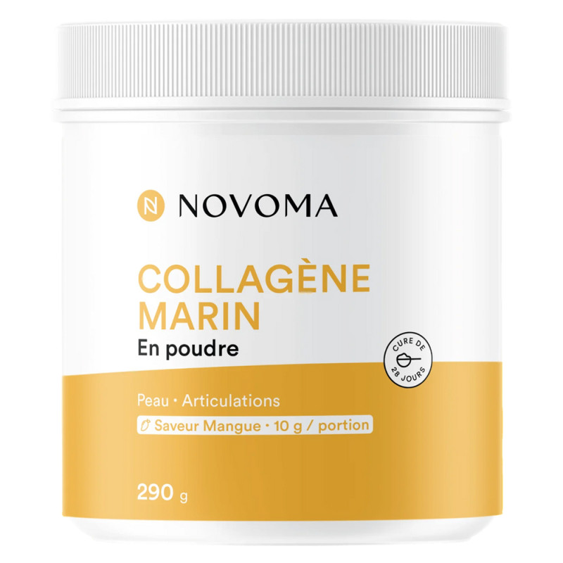 Novoma Collagène Marin en poudre Mangue 290gr