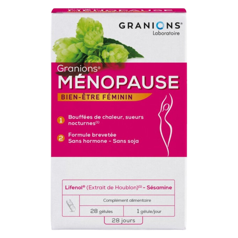 Granions Ménopause 28 gélules