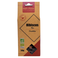 Nat&Form Tisane Hibiscus bio 50gr