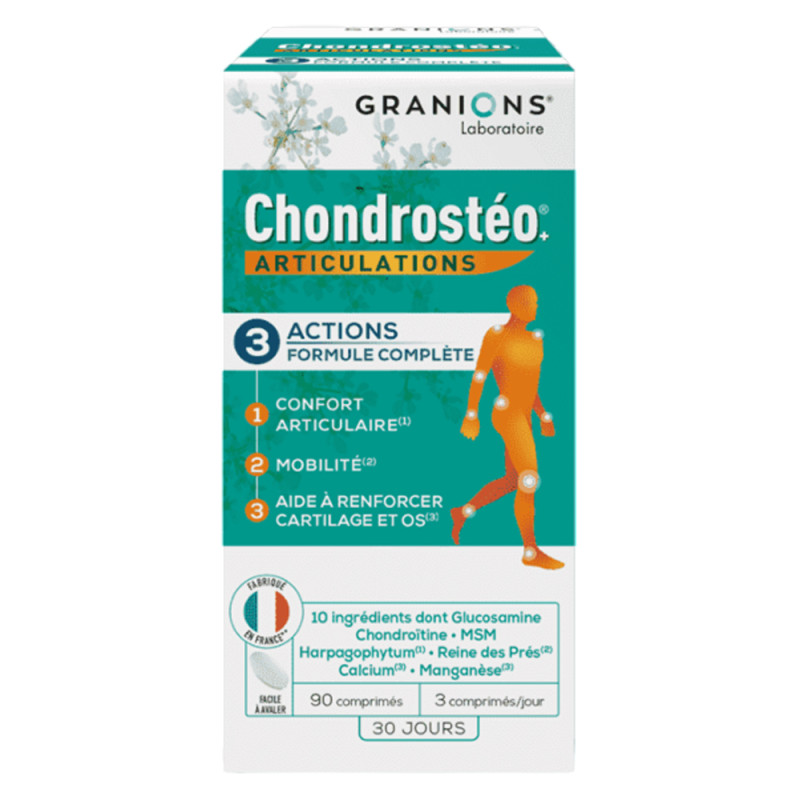 Granions Chondrostéo+ Articulations 90 comprimés
