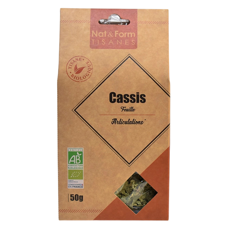 Nat&Form Tisane Cassis bio 50gr