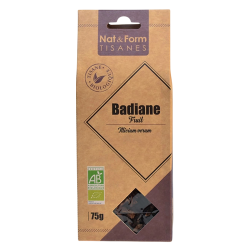 Nat&Form Tisane Badiane fruit bio 75gr