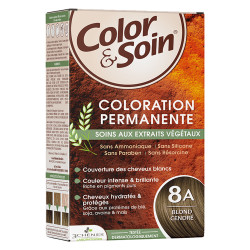 Les 3 chênes color & soin 8A blond cendre 135ml