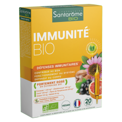 Santarome Immunité Bio 20 ampoules