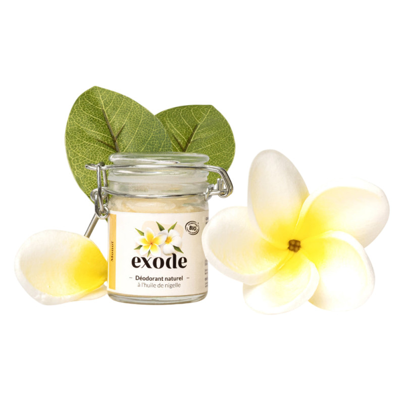 Exode Déodorant naturel baume monoï 50gr