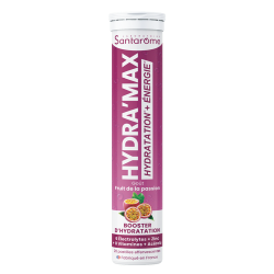 Santarome Hydra'Max Fruit de la Passion 20 pastilles effervescentes