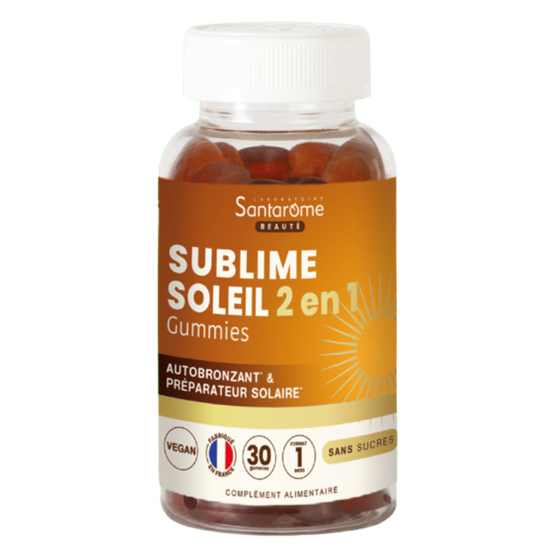 Santarome Sublime Soleil 2 en 1 - 30 gummies