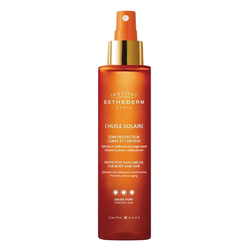 Esthederm L'Huile Solaire corps & cheveux soleil fort 150ml