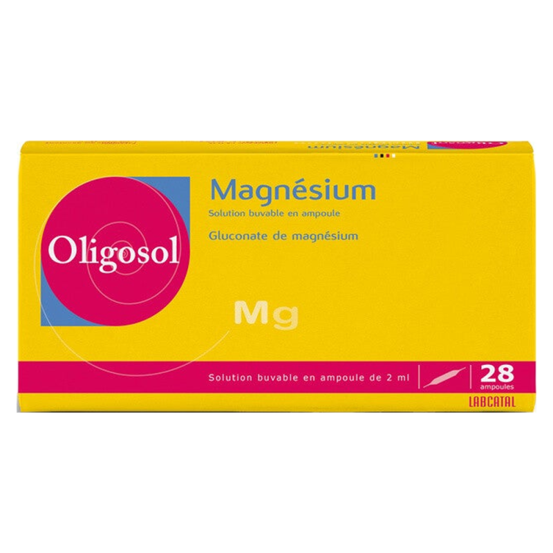 Oligosol Magnésium 28 ampoules 56ml