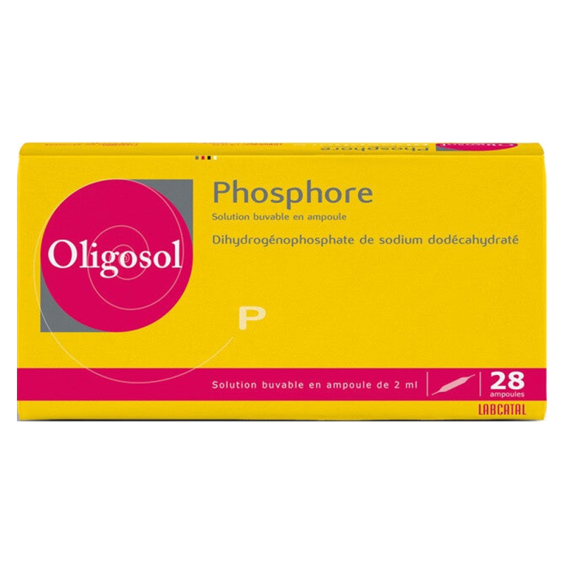 Oligosol Phosphore 28 ampoules de 56ml