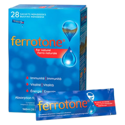 Ferrotone Original Fer naturel 28 sachets