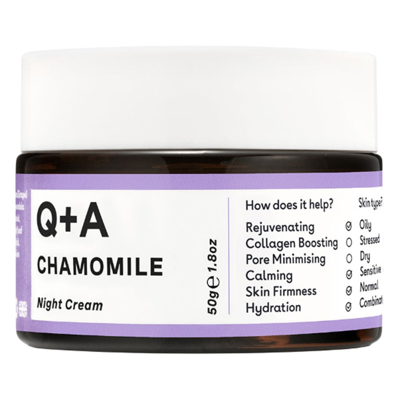Q+A Chamomile Crème de nuit 50gr