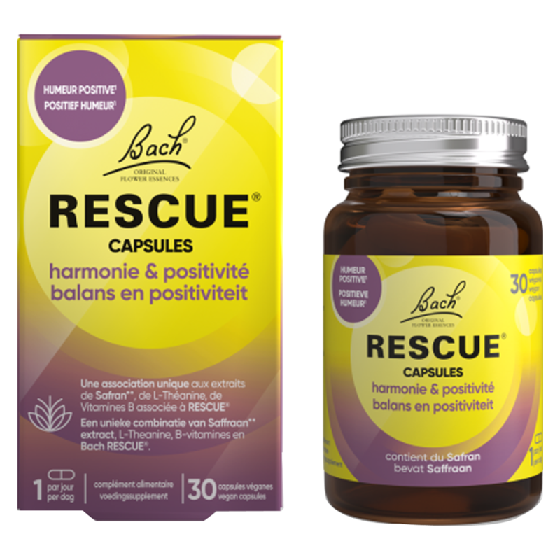 Rescue Harmonie & Positivité 30 capsules véganes