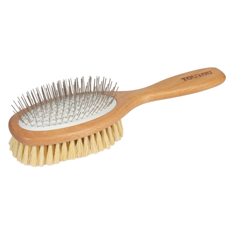 Toutou Petcare Brosse pour chien poils longs et mi-longs