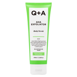 Q+A AHA Exfoliator gommage corporel 250ml