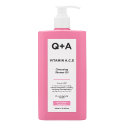 Q+A Vitamin A.C.E Huile de douche nettoyante 250ml