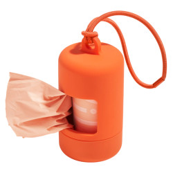 Wild One Porte-sac à crottes de chien orange